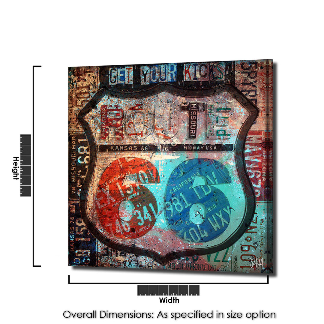 Born2BWild VI' Canvas Wall Art