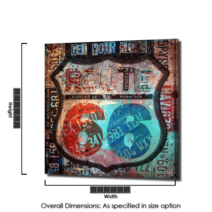 Born2BWild VI' Canvas Wall Art