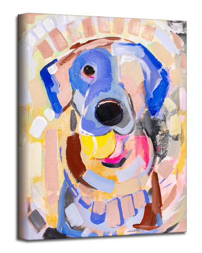 Playful Lab' Wrapped Canvas Wall Art