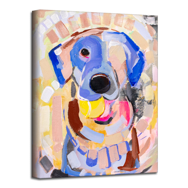 Playful Lab' Wrapped Canvas Wall Art