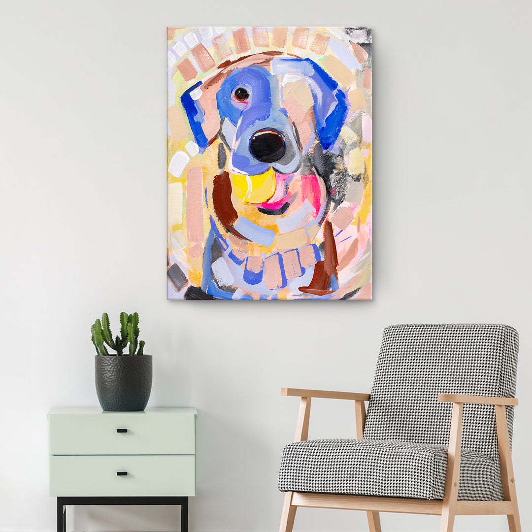 Playful Lab' Wrapped Canvas Wall Art