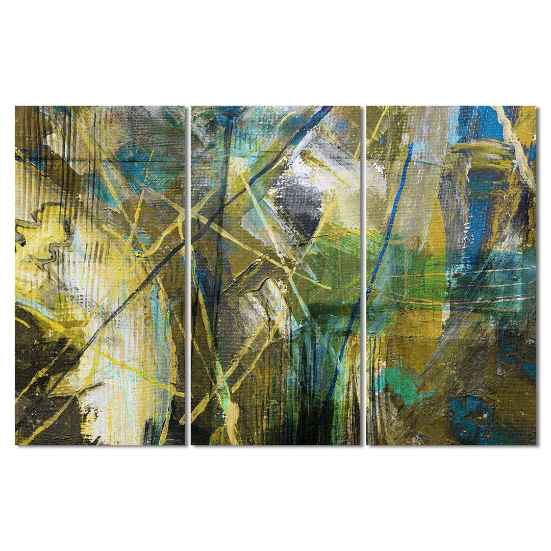 Bueno Exchange XXXVIII' 2 Piece Wrapped Canvas Wall Art Set - Ready2HangArt