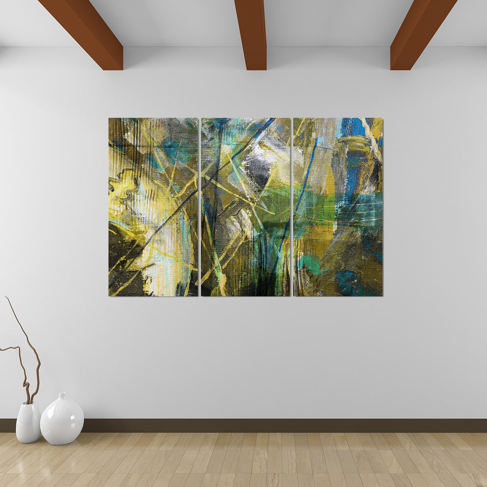 Bueno Exchange XXXVIII' 2 Piece Wrapped Canvas Wall Art Set - Ready2HangArt