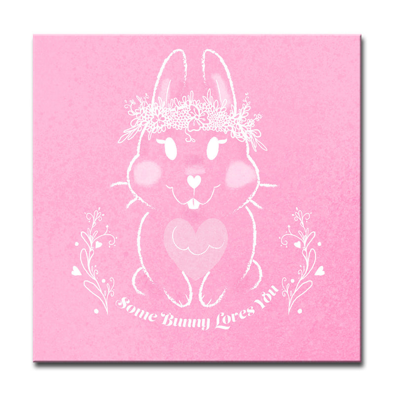 Some Bunny Loves You' Wrapped Canvas Wall Art