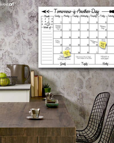 Navajo Dry Erase Monthly Calendar on ArtPlexi