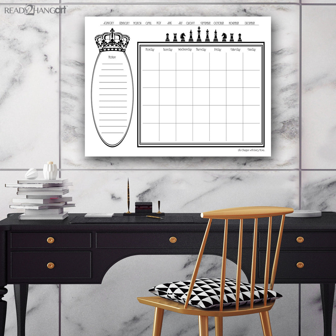 Regal Dry Erase Monthly Calendar on ArtPlexi