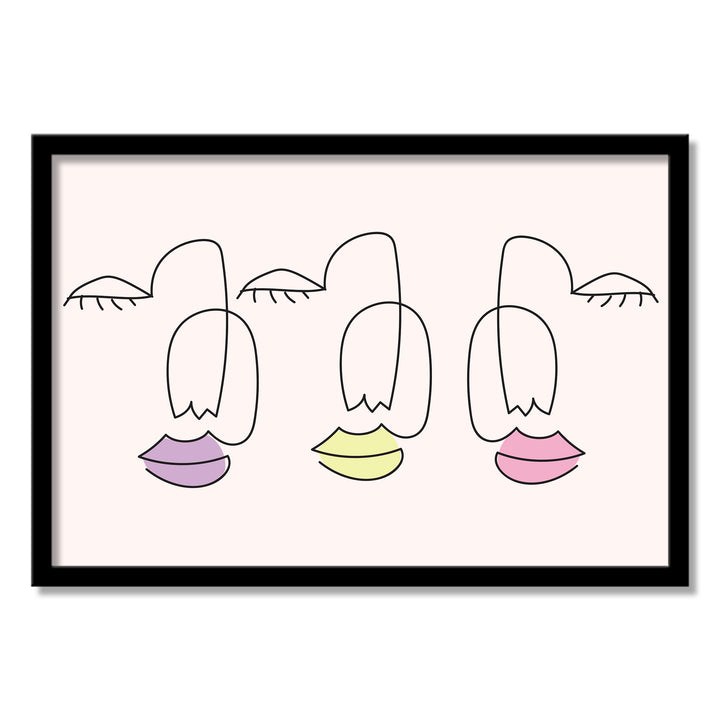 'Joie Contour I'  Wall Art