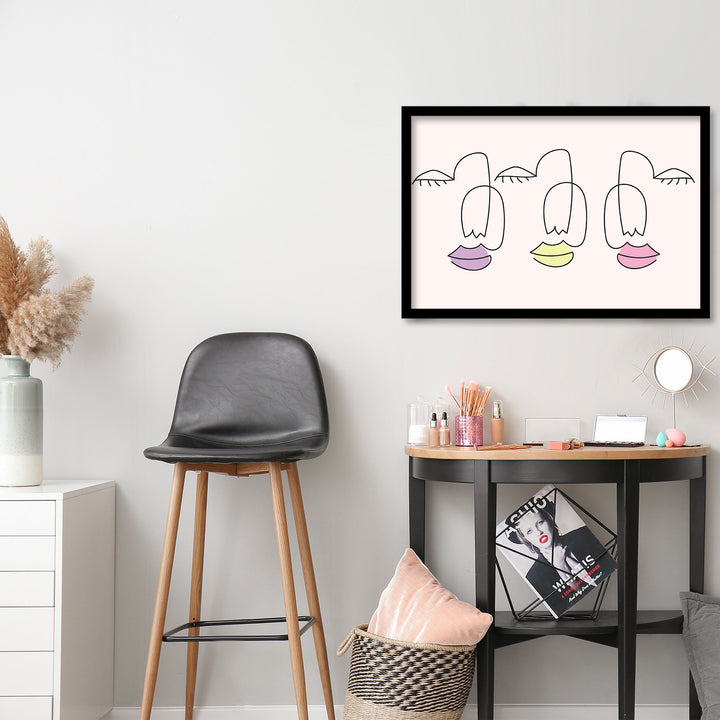 'Joie Contour I'  Wall Art