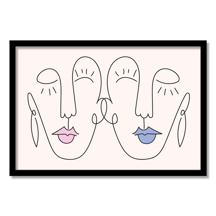 'Joie Contour II'  Wall Art