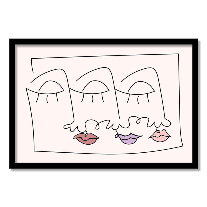 'Joie Contour III'  Wall Art