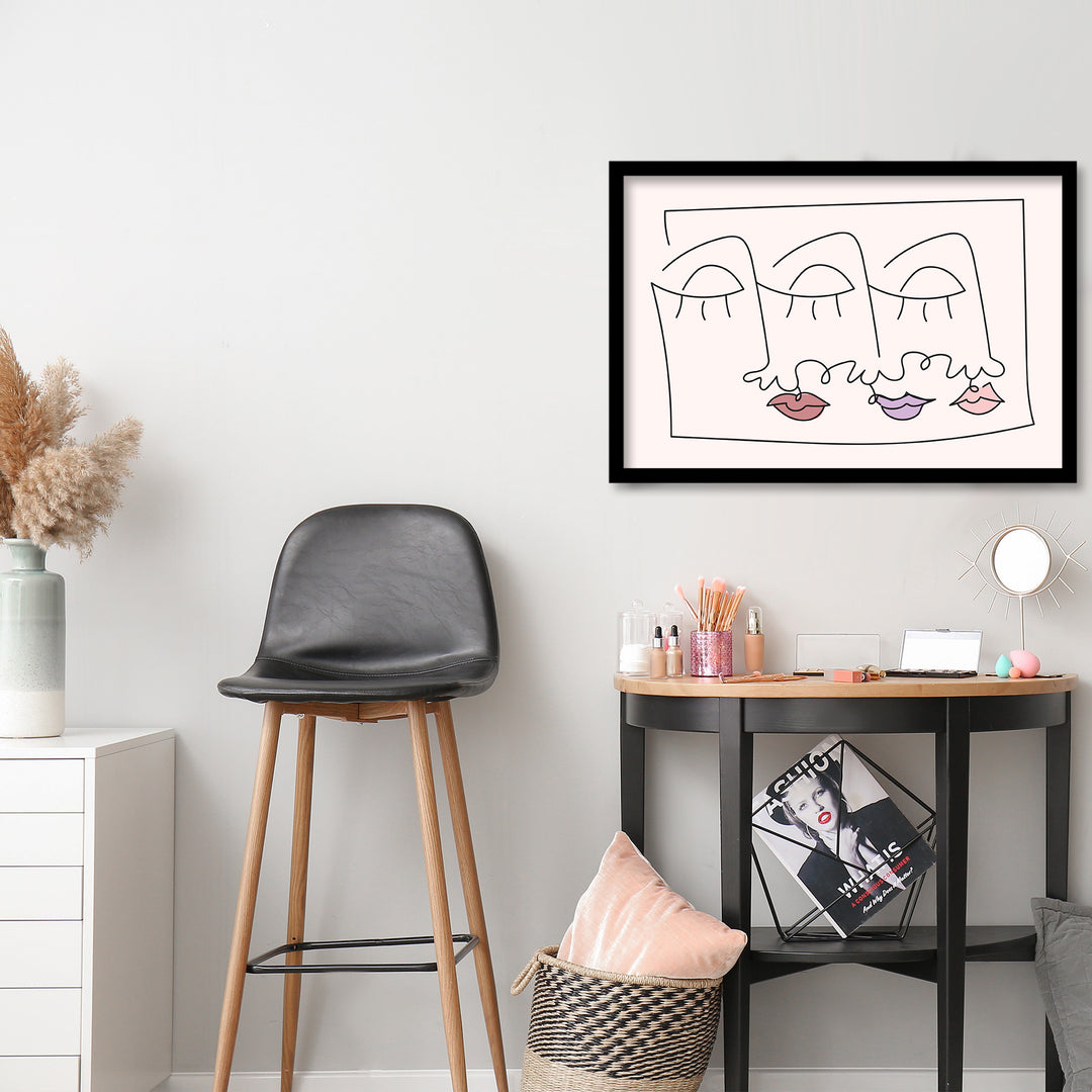 'Joie Contour III'  Wall Art