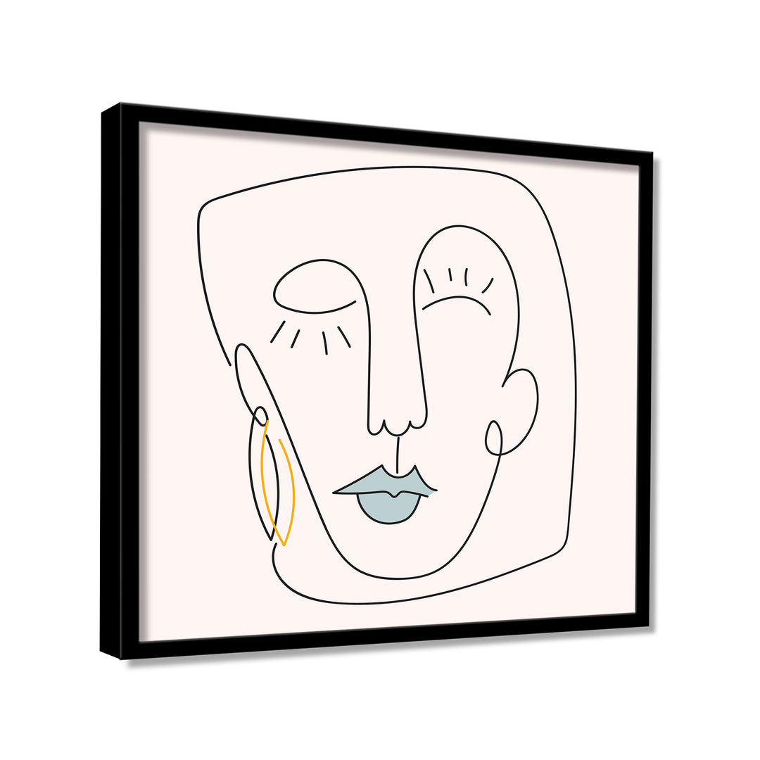 'Joie Contour VII'  Wall Art