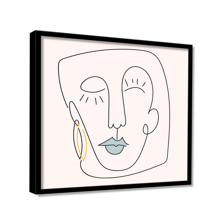 'Joie Contour VII'  Wall Art