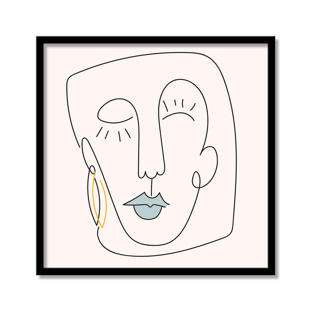 'Joie Contour VII'  Wall Art