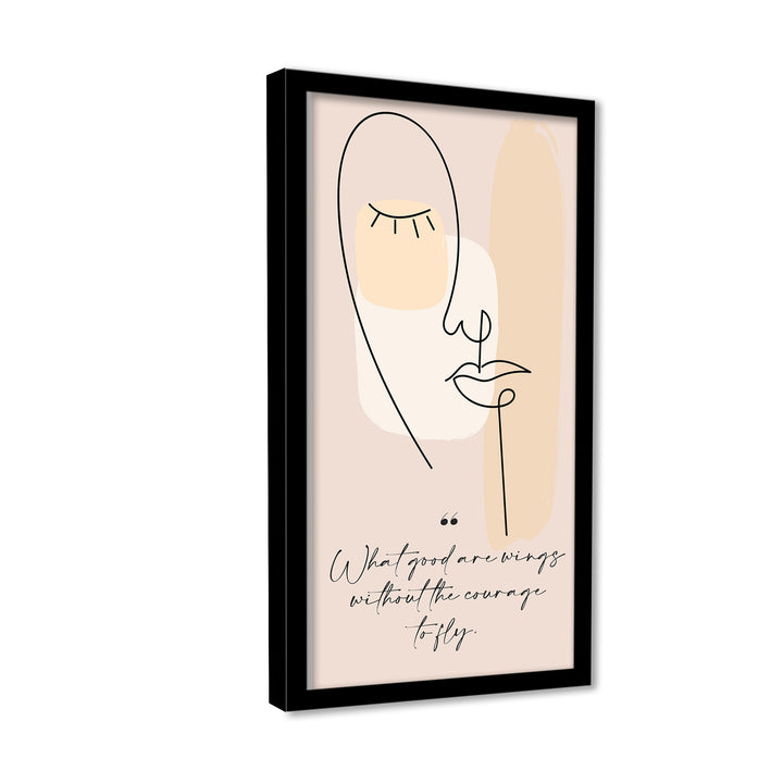 'Mur Contour IV'  Wall Art