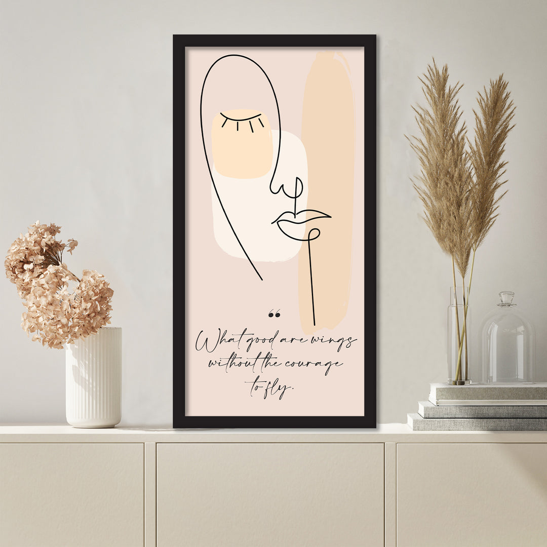 'Mur Contour IV'  Wall Art