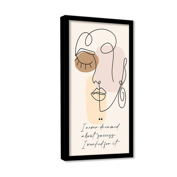'Mur Contour V'  Wall Art