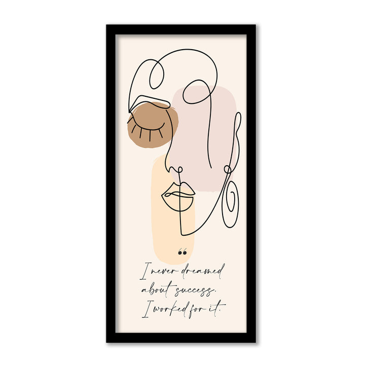 'Mur Contour V'  Wall Art