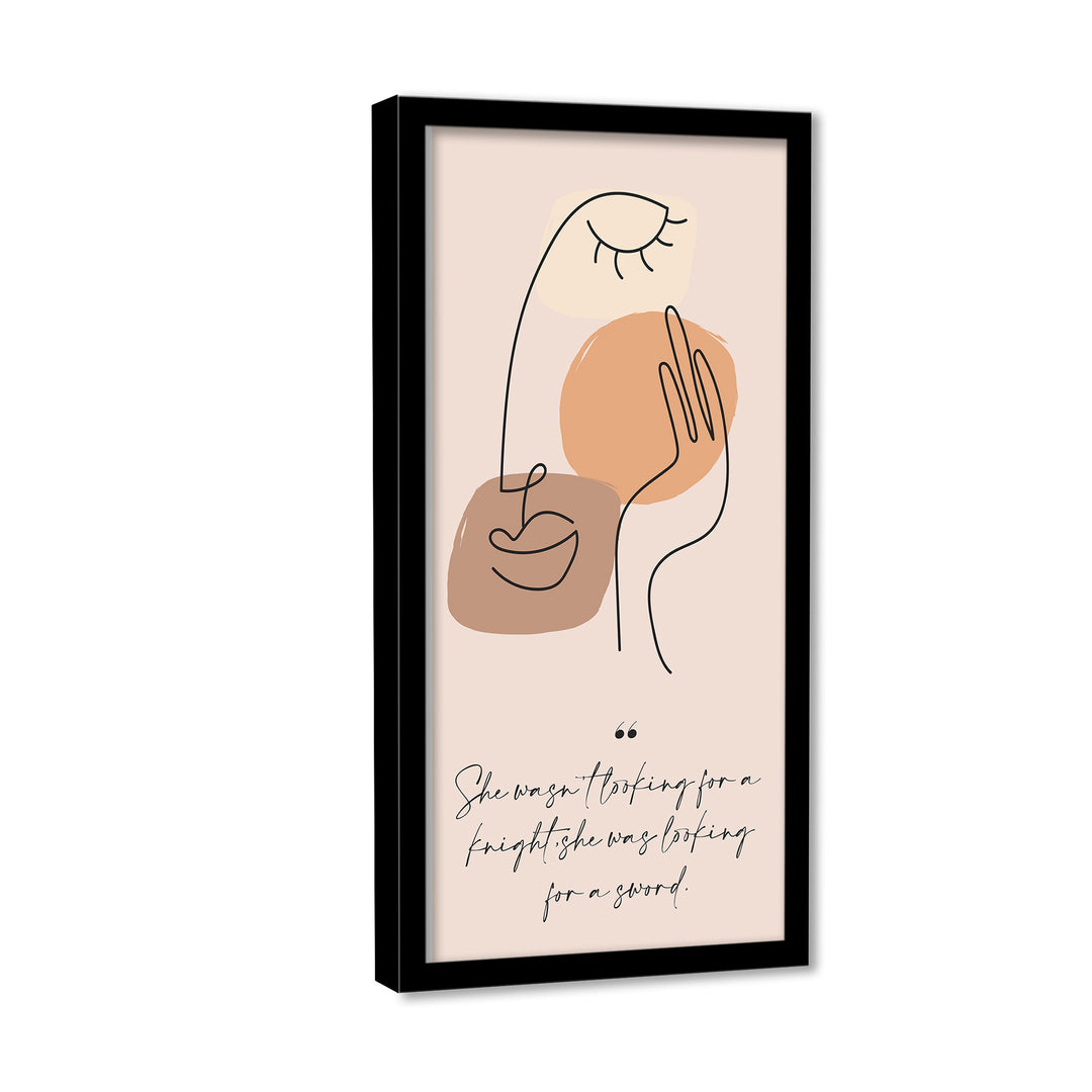 'Mur Contour VI'  Wall Art