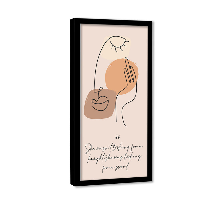 'Mur Contour VI'  Wall Art