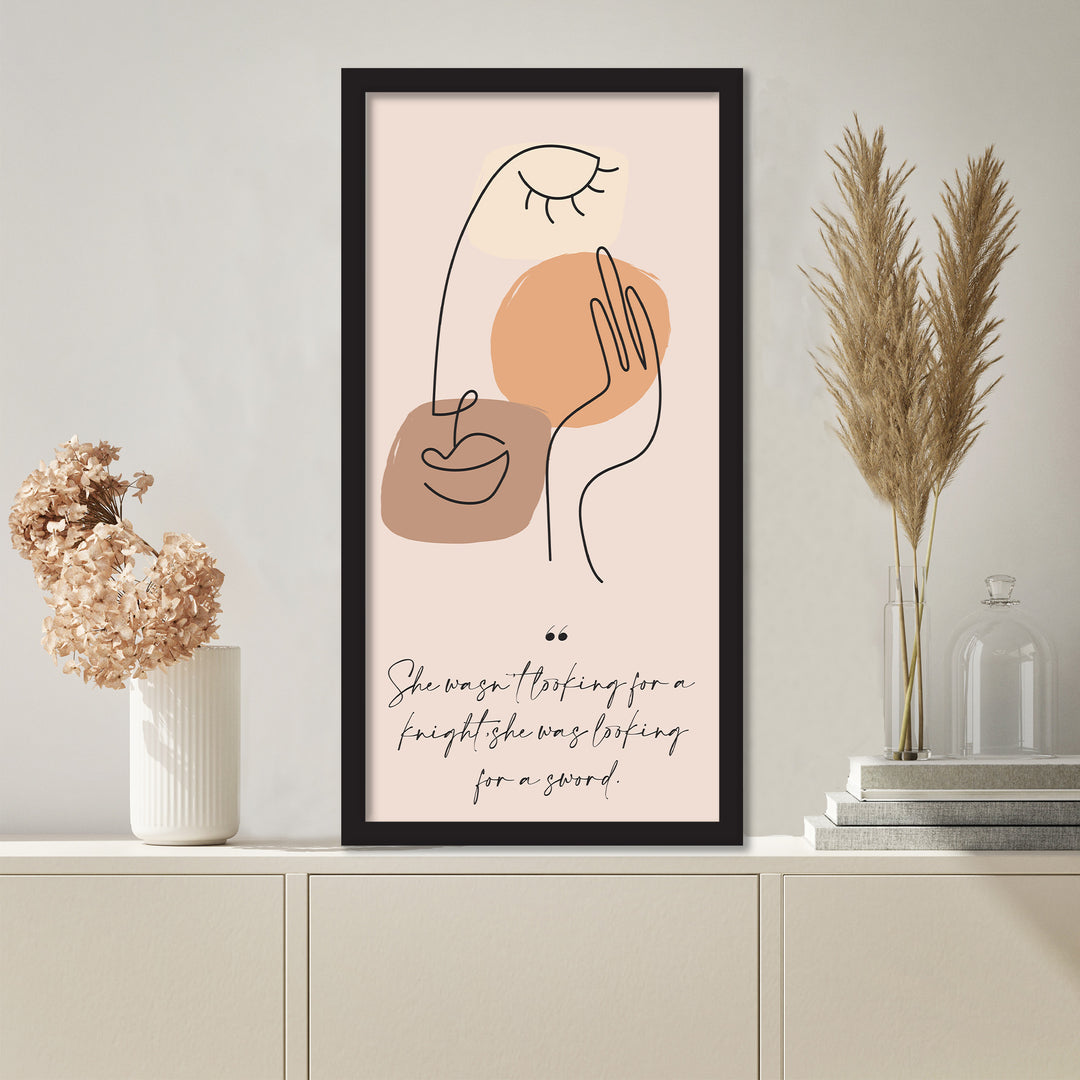 'Mur Contour VI'  Wall Art