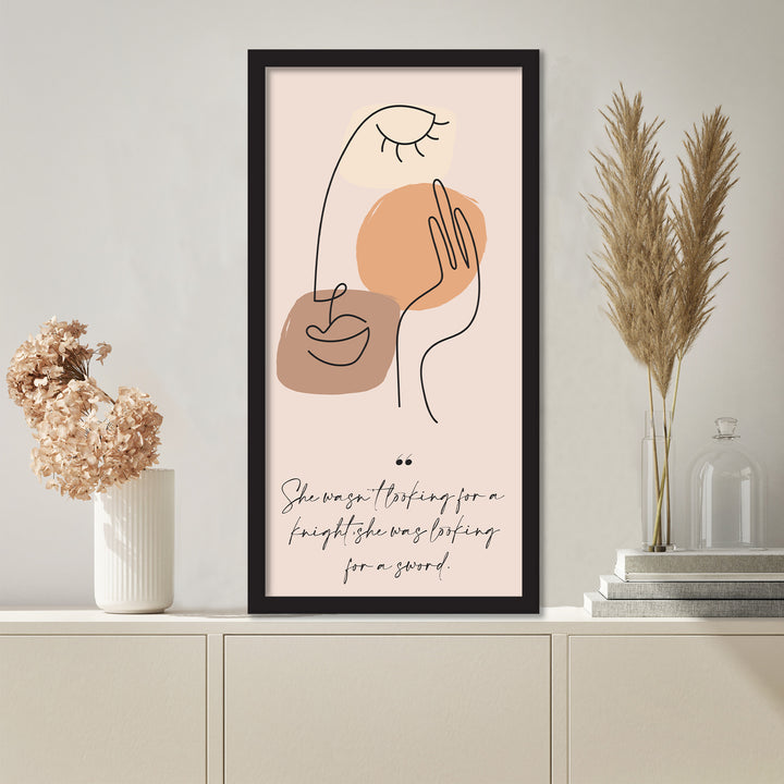 'Mur Contour VI'  Wall Art