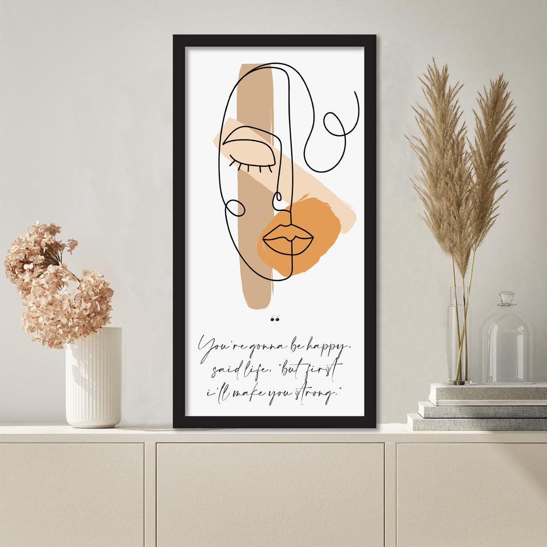 'Mur Contour VIII'  Wall Art