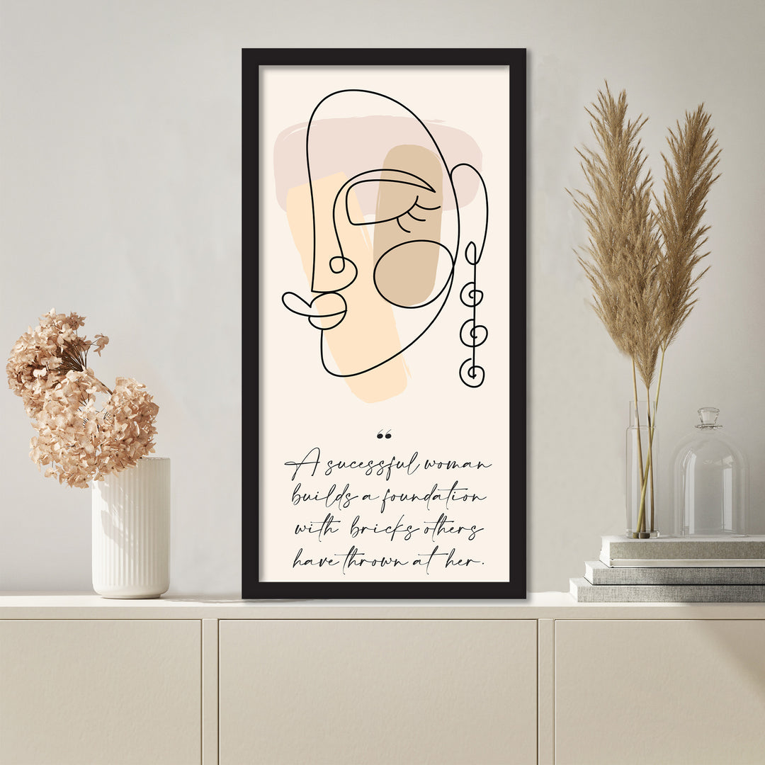 'Mur Contour XI'  Wall Art