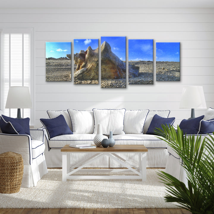 'Sunset' 5-Piece Wrapped Canvas Wall Art Set