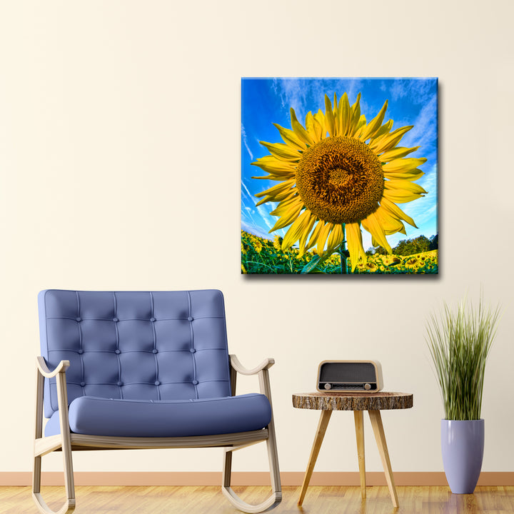 'Bright & Tall' Wrapped Canvas Wall Art
