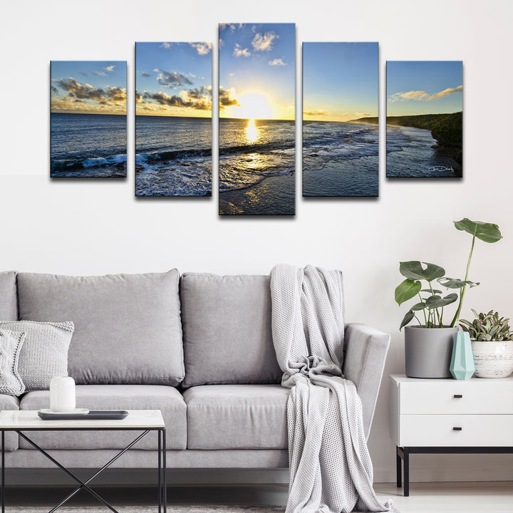 'Day Break' Wrapped Canvas Wall Art Set - Ready2HangArt