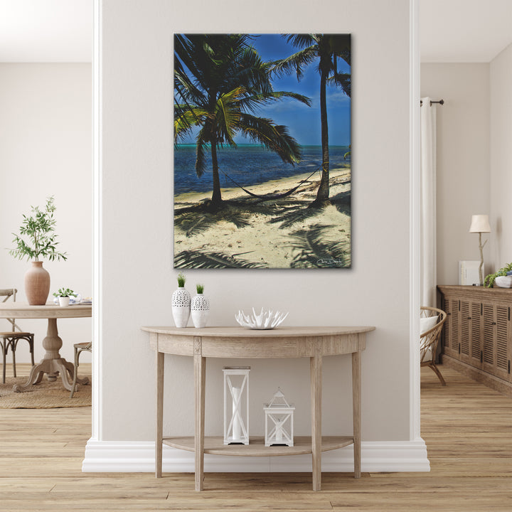 'Maya Hammock' Wrapped Canvas Wall Art - Ready2HangArt