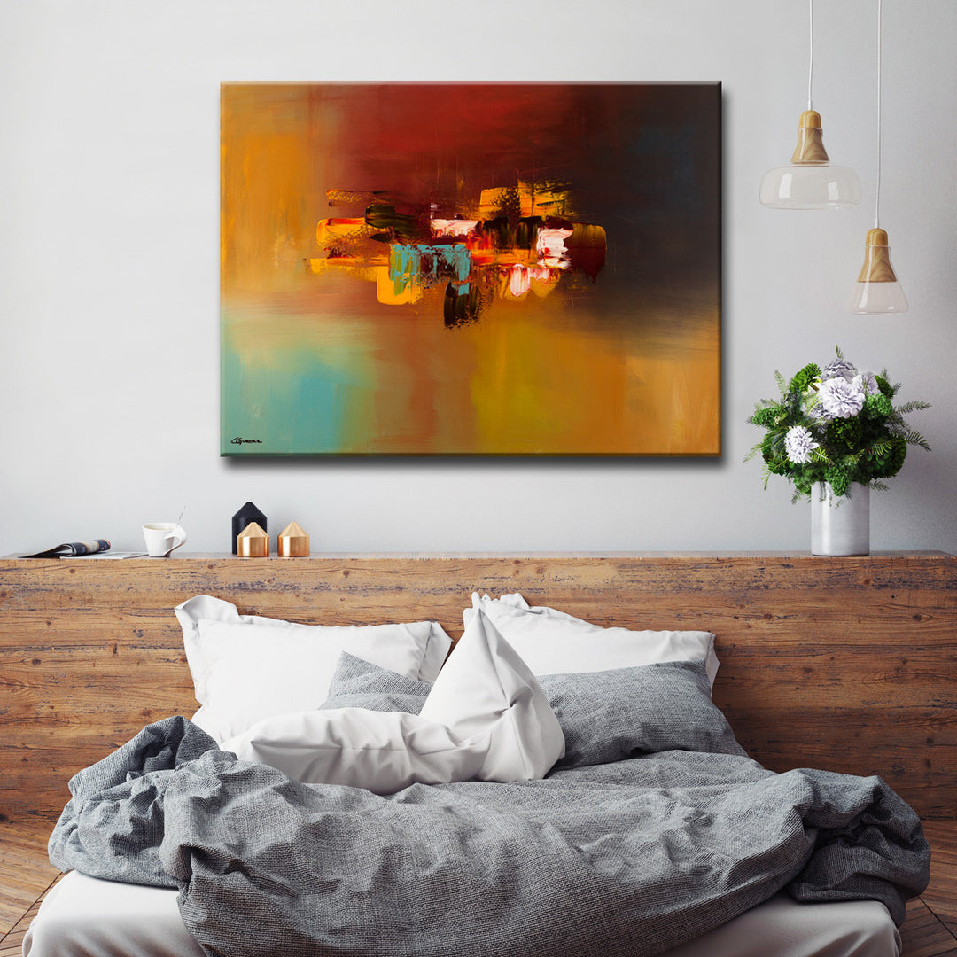 Imagine' Wrapped Canvas Wall Art