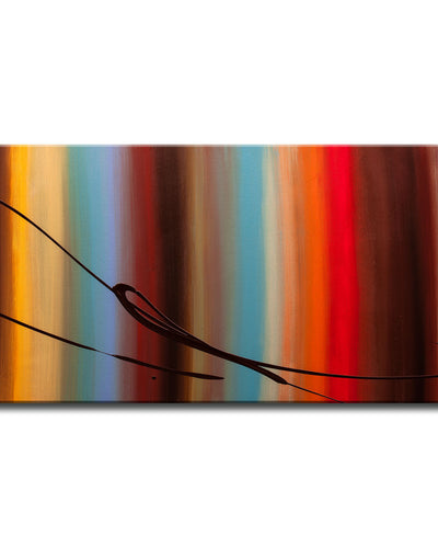 Passage-of-Time' Wrapped Canvas Wall Art