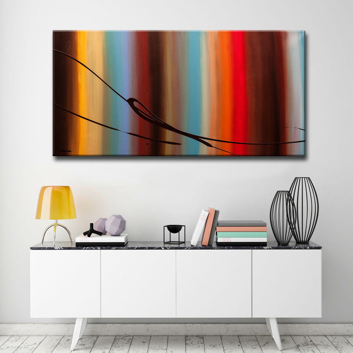Passage-of-Time' Wrapped Canvas Wall Art