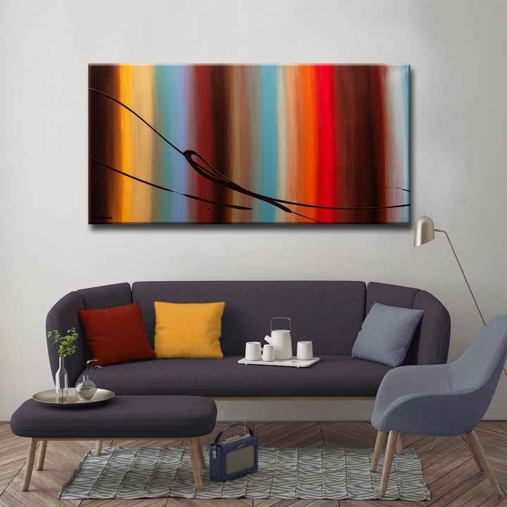 Passage-of-Time' Wrapped Canvas Wall Art