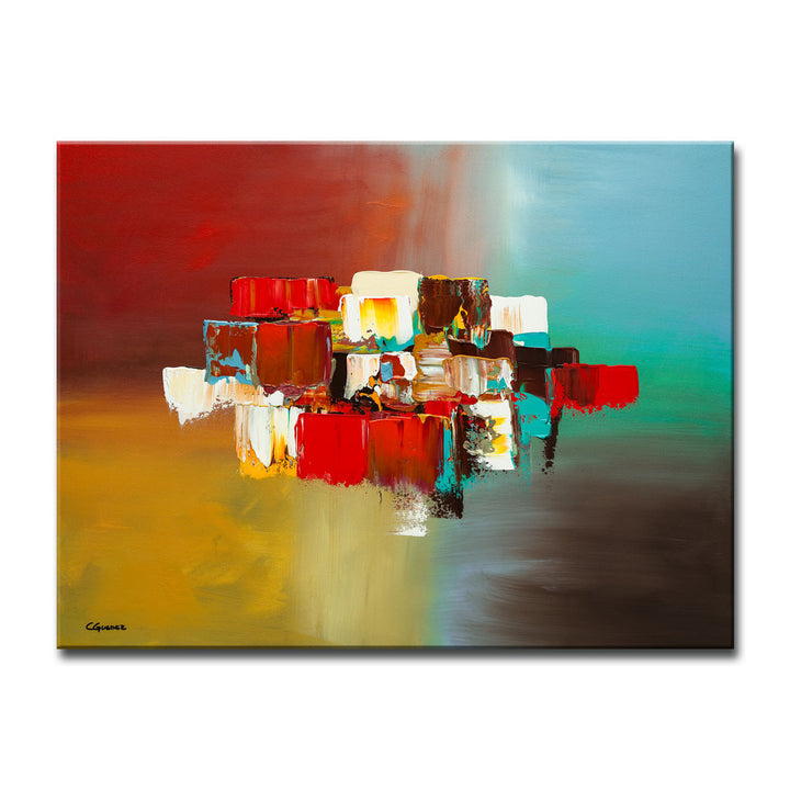 Spanning-Boundaries' Wrapped Canvas Wall Art