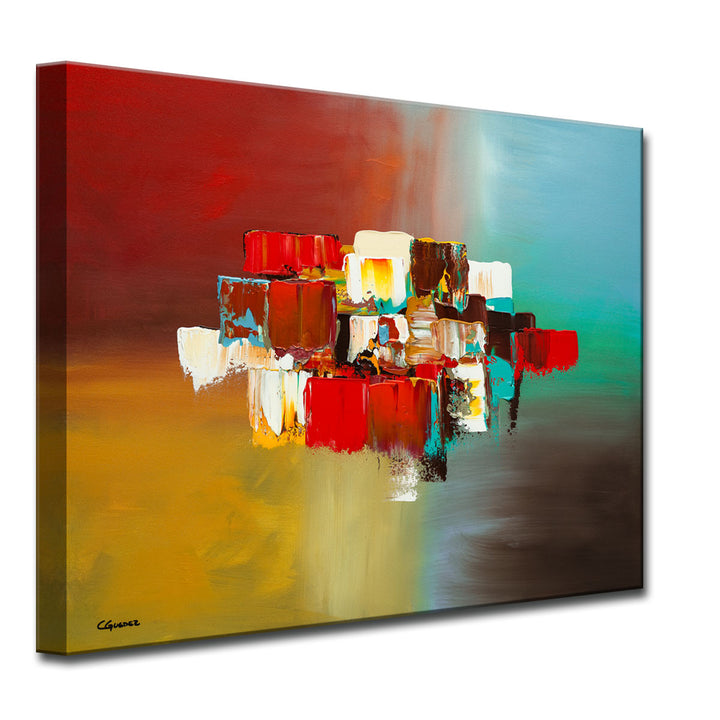 Spanning-Boundaries' Wrapped Canvas Wall Art