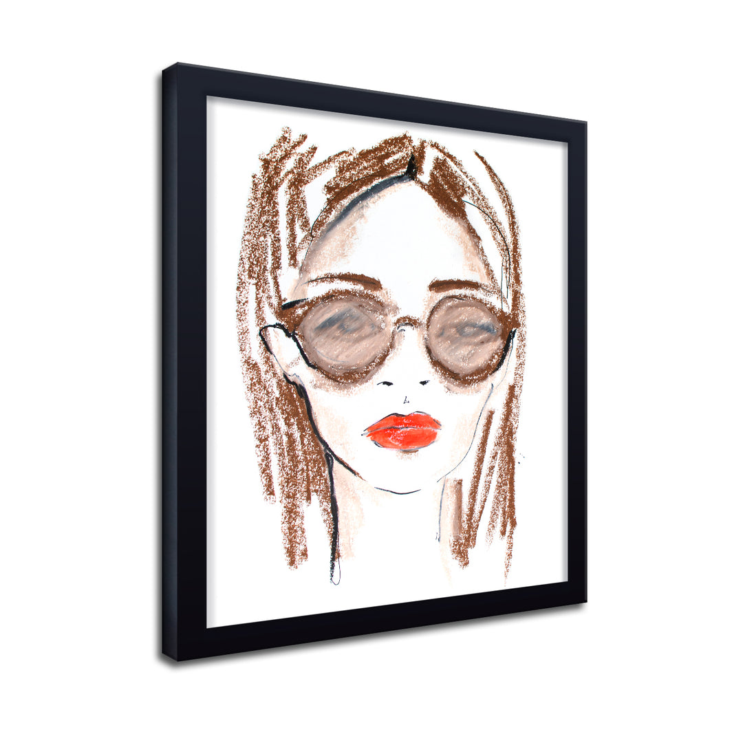 'Amanda' Framed Print Wall Art
