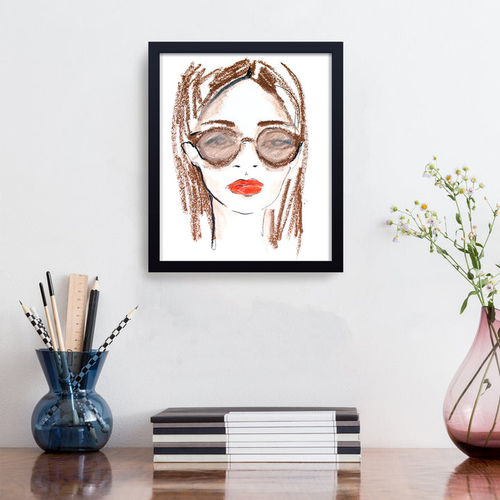 'Amanda' Framed Print Wall Art