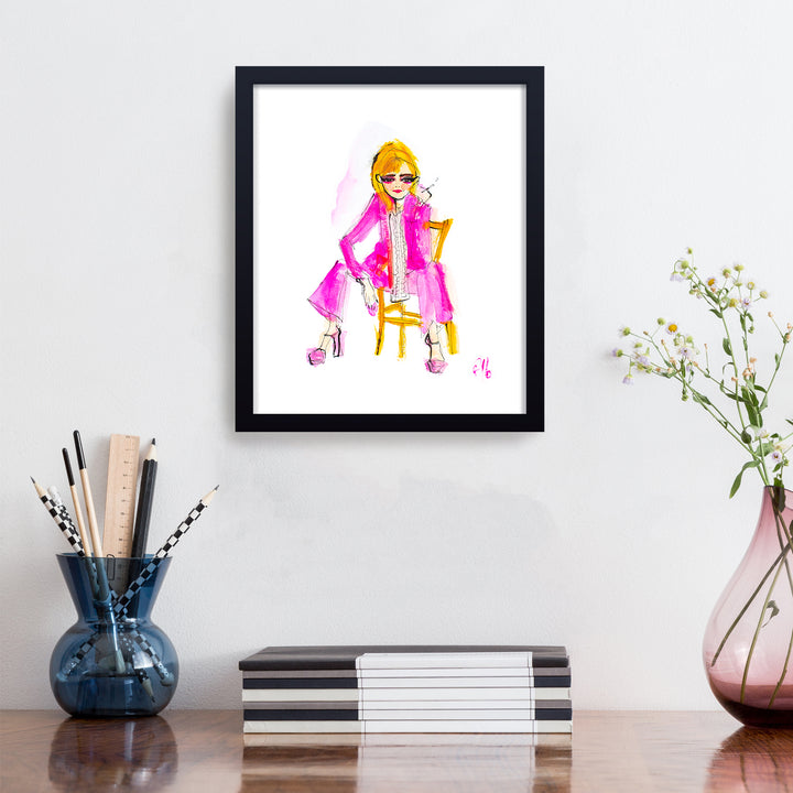 'The Agent' Framed Print Wall Art