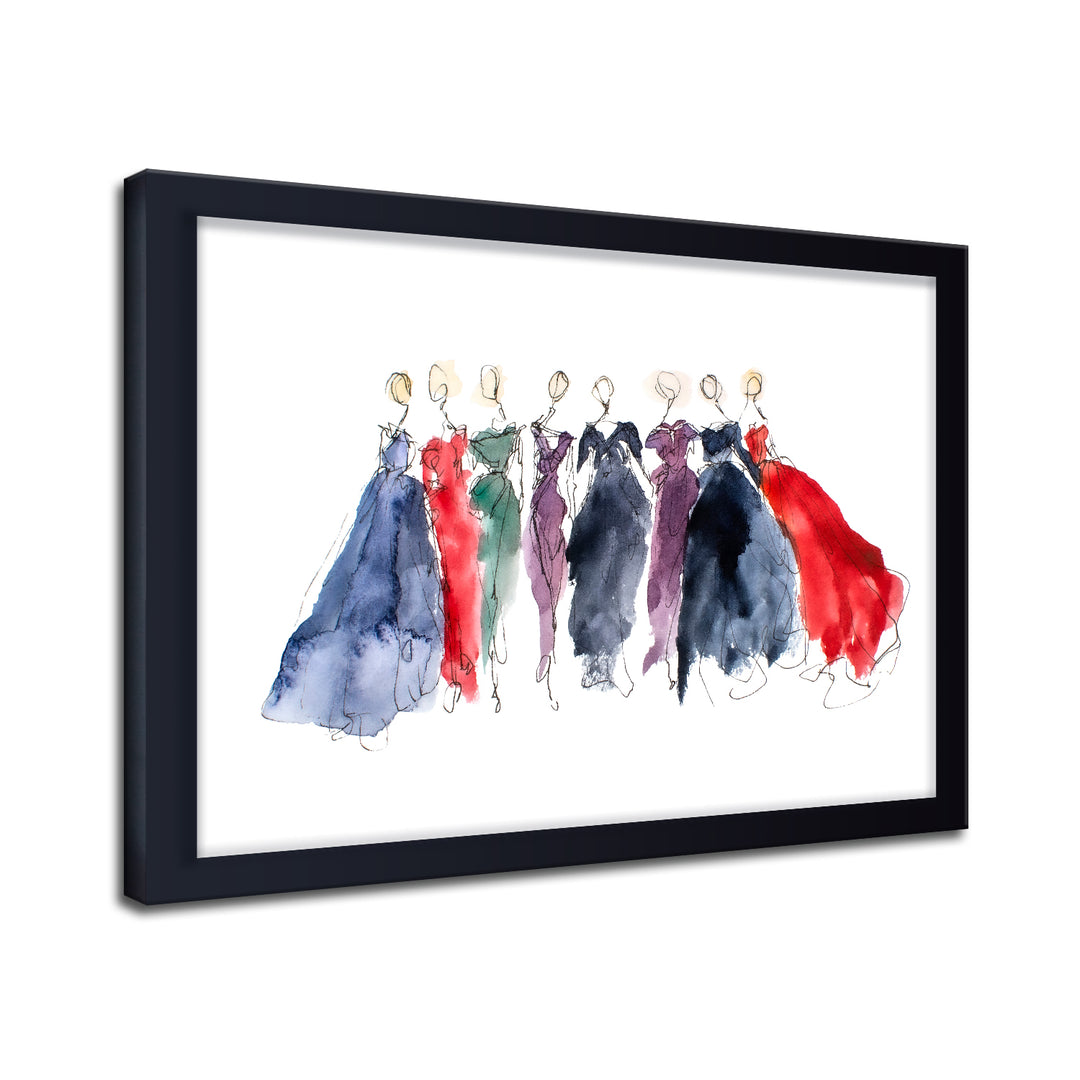 'The Gala' Framed Print Wall Art