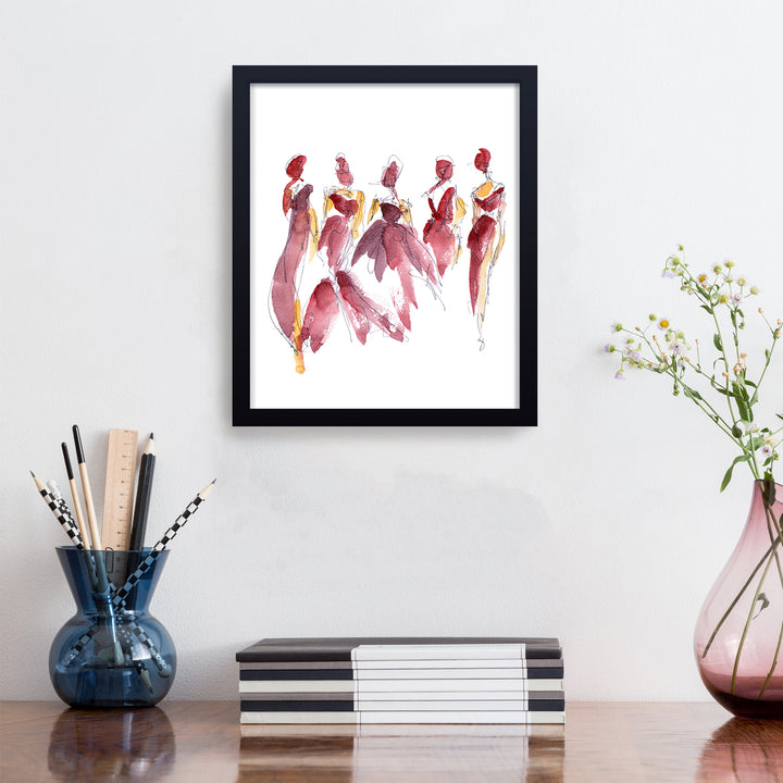 'Organza' Framed Print Wall Art