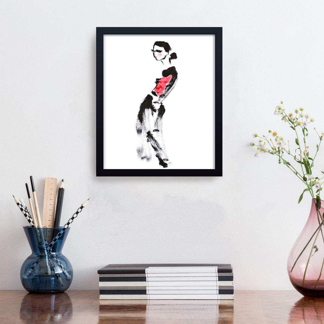 'Va Bene' Framed Print Wall Art