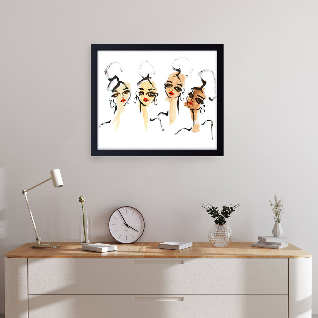 'Vogue' Framed Print Wall Art