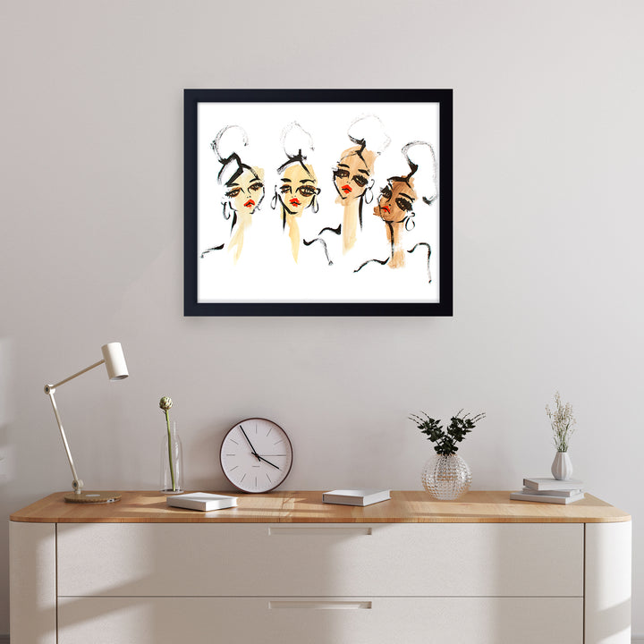 'Vogue' Framed Print Wall Art
