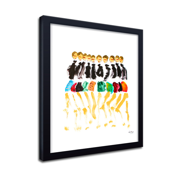 'Model Love' Framed Print Wall Art