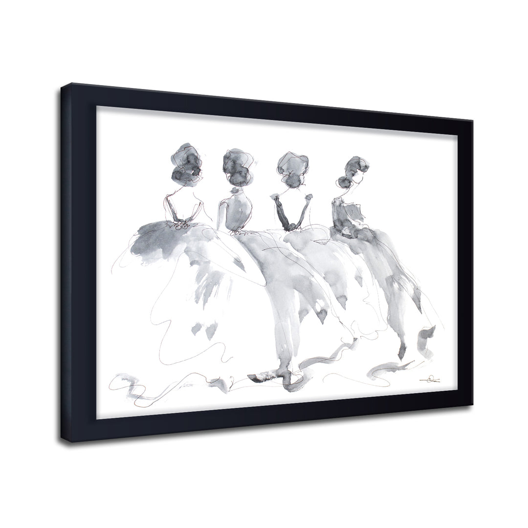 'At The Ball' Framed Print Wall Art