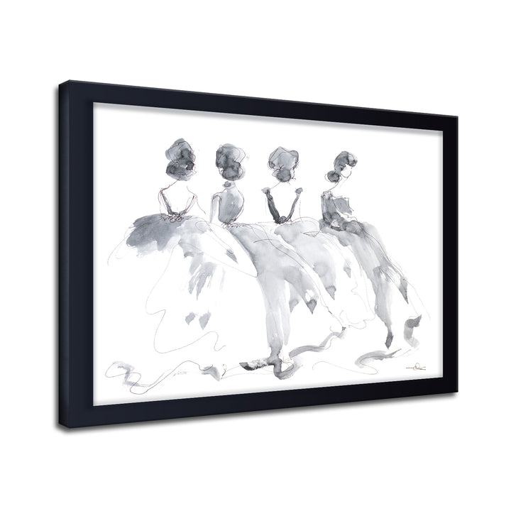 'At The Ball' Framed Print Wall Art