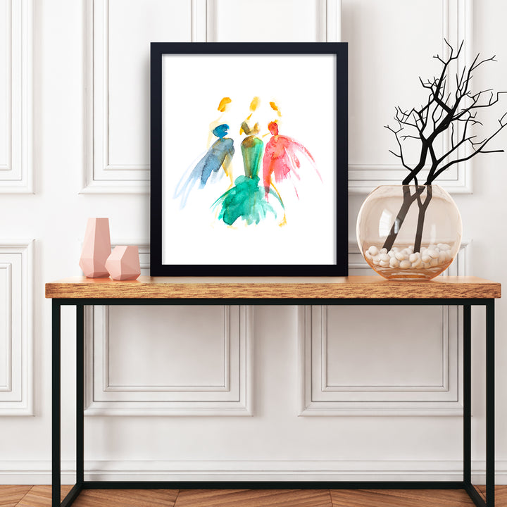 'The Gala' Framed Print Wall Art